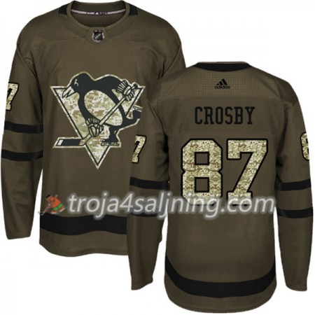Pittsburgh Penguins tröja Sidney Crosby 87 Adidas 2017-2018 Camo Grön Authentic - NHL Tröjor Herr Pittsburgh Penguins tröja Sidney Crosby 87 Adidas 2017-2018 Camo Grön Authentic - NHL Tröjor Herr